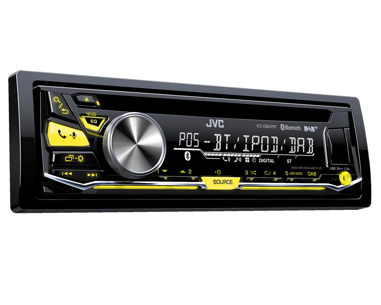 JVC KD-DB97BT car media receiver Black – image 6