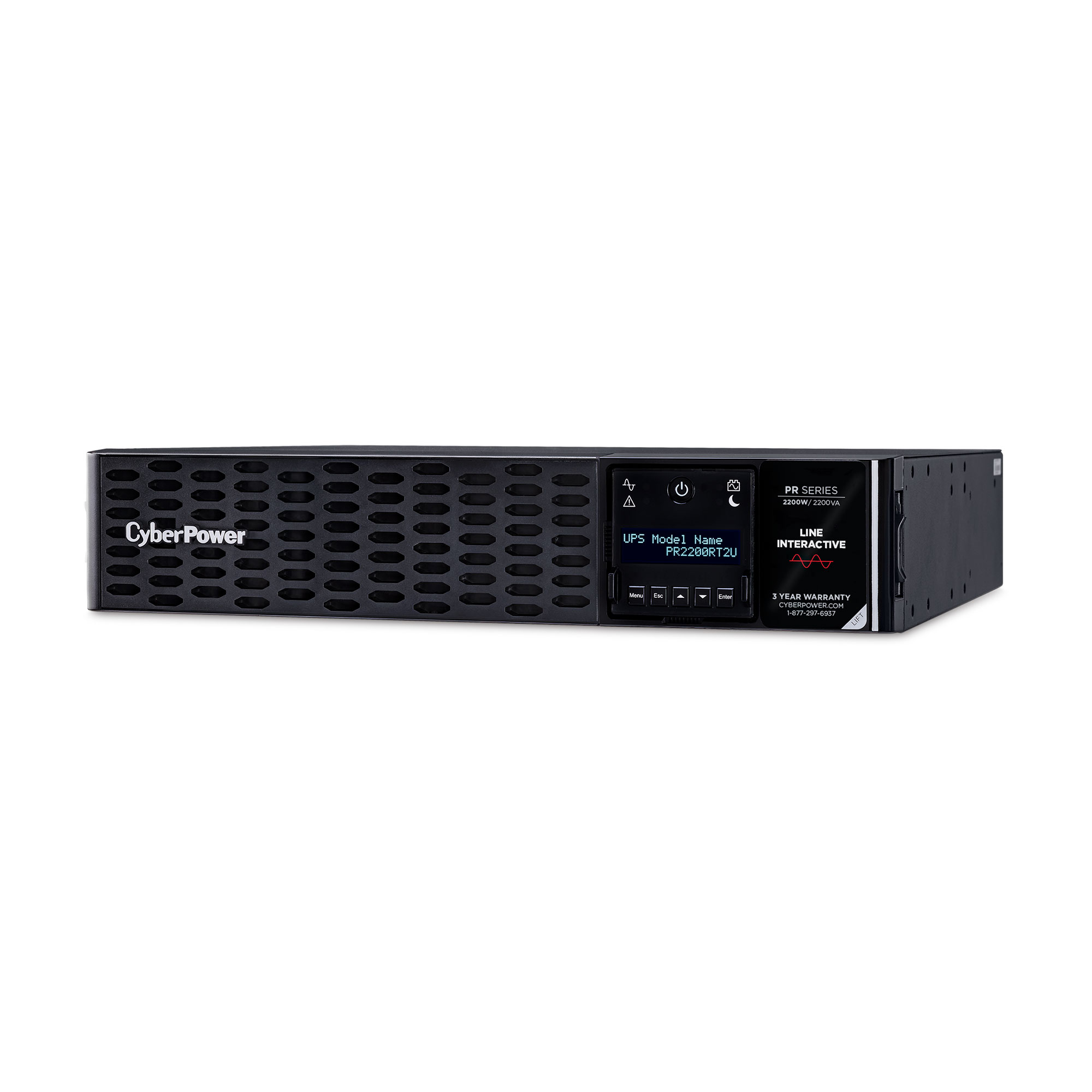 CyberPower PR2200RT2U uninterruptible power supply (UPS) Line-Interactive 2.2 kVA – image 3