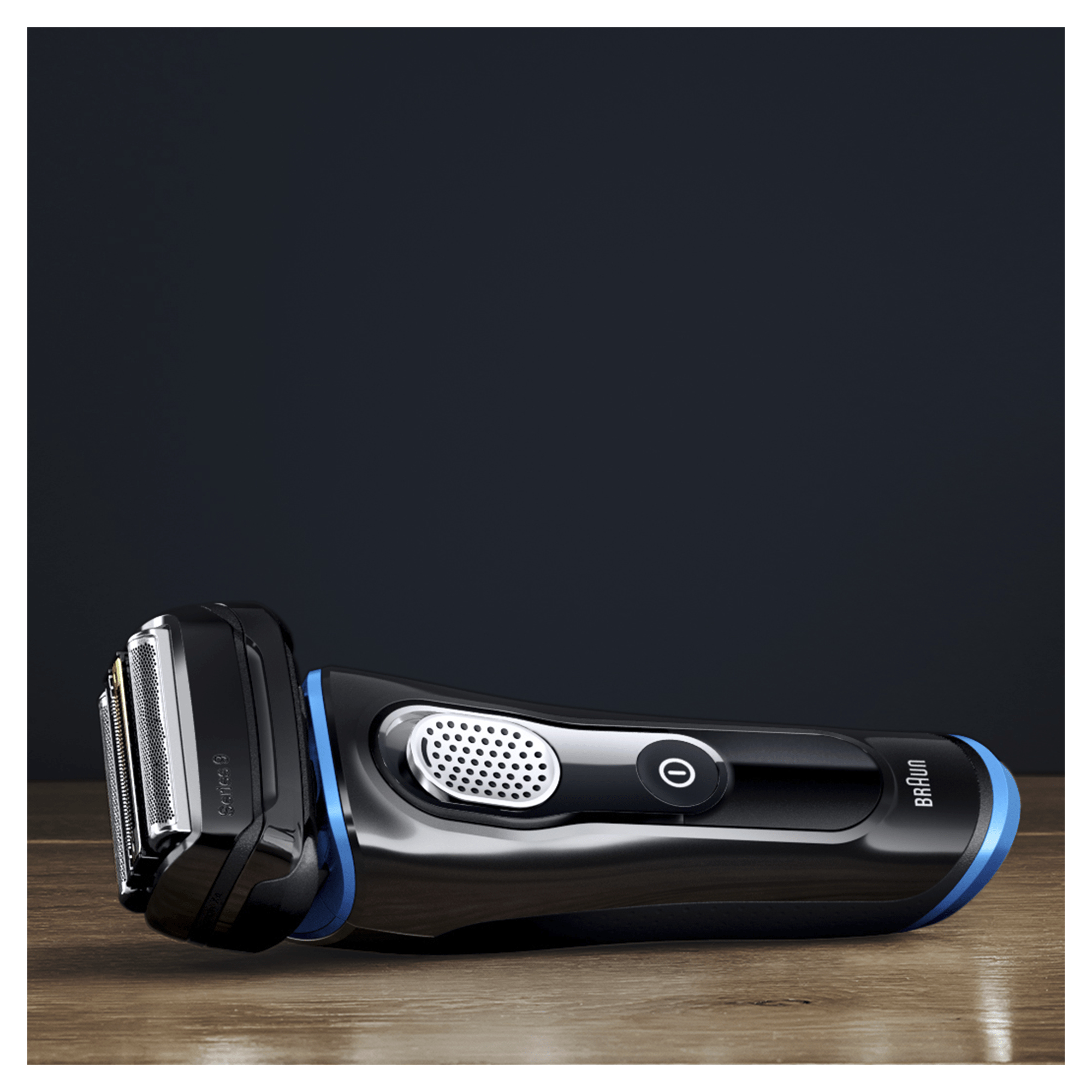 Braun Series 9 Electric Shaver for Men 9242s, Charging Stand and Travel Case - Black/Eloxal Blue – image 4