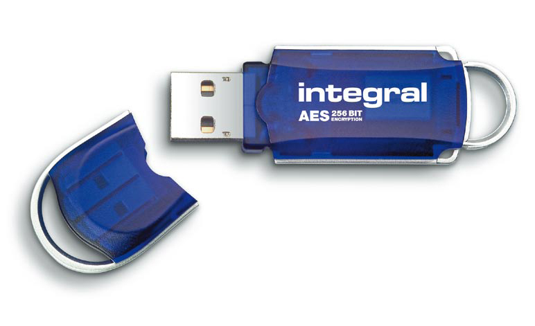 Integral USB 2.0 Courier AES Security Edition