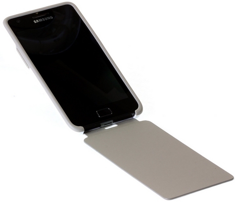 Samsung EF-C1A2WGEC mobile phone case Flip case Grey, White – image 2