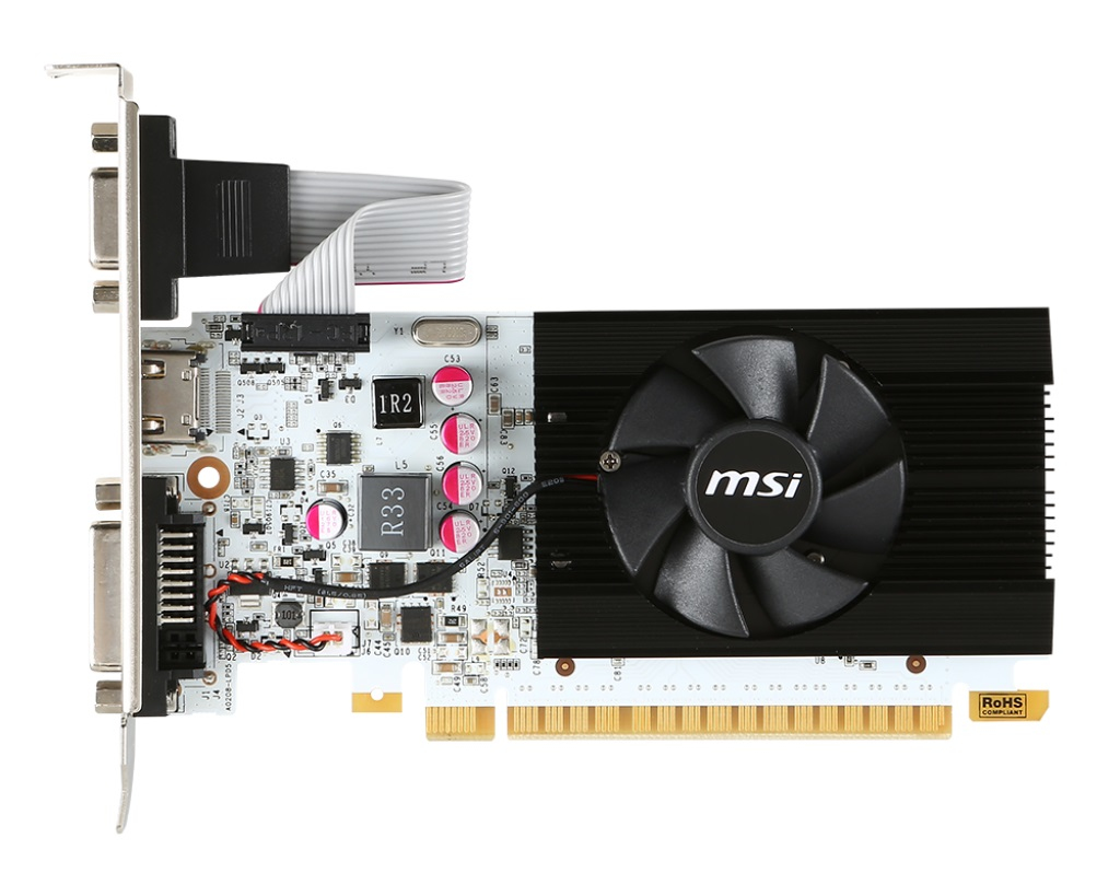 MSI N730K-1GD5LP/OCV1 graphics card NVIDIA GeForce GT 730 – image 1