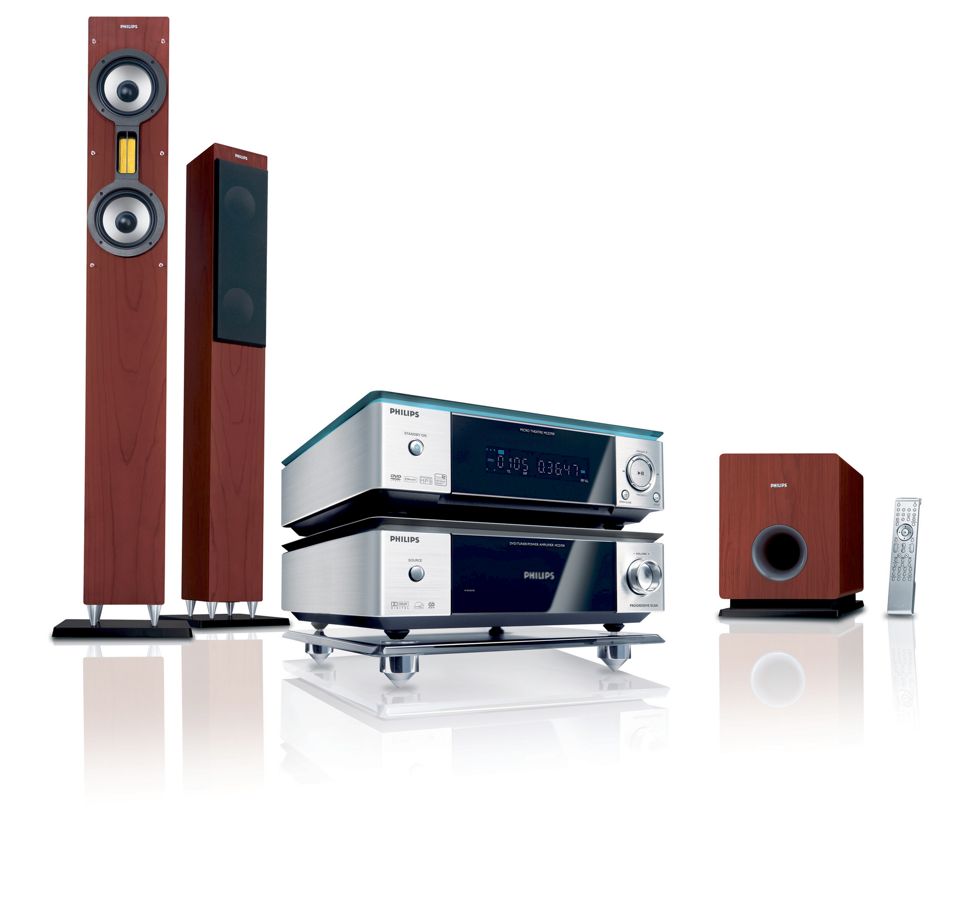 Philips MCD709 DVD Micro Theater – image 2