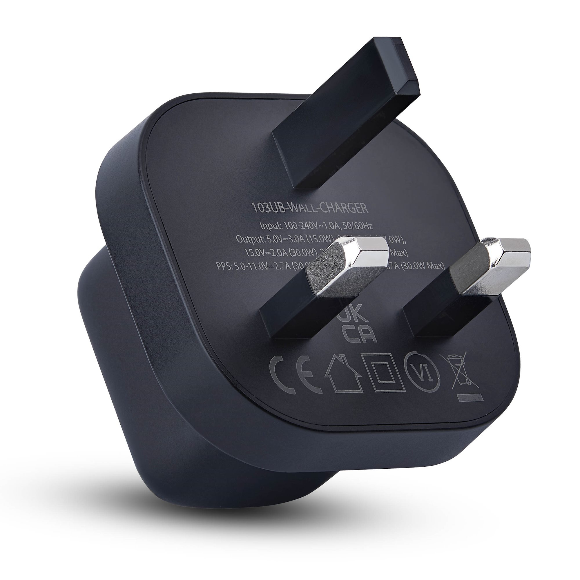 StarTech.com 30W USB‑C Wall Charger, Portable GaN Charger with USB Power Delivery Fast Charging, GaN – image 2