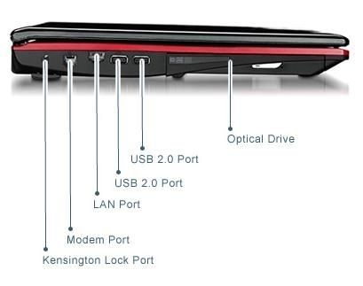 MSI Megabook GX720X-028HU laptop Intel® Core™2 Duo P8400 – image 4