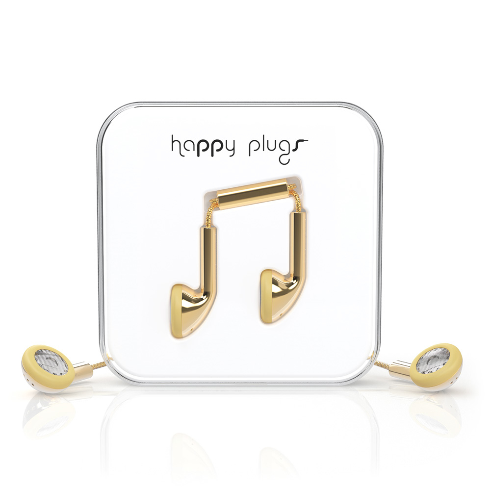 Happy Plugs Earbud Gold – image 2