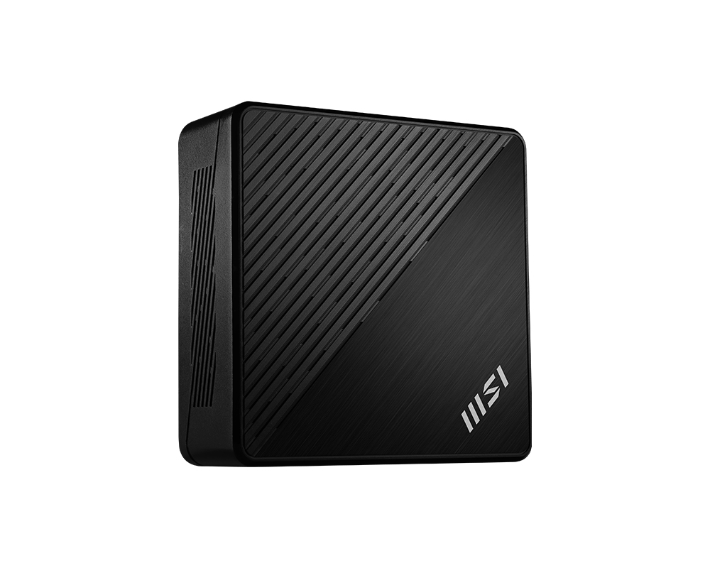 MSI Cubi ADL-019BUS Intel Pentium N N200 DDR4-SDRAM HDD+SSD Mini PC Workstation Black image 7