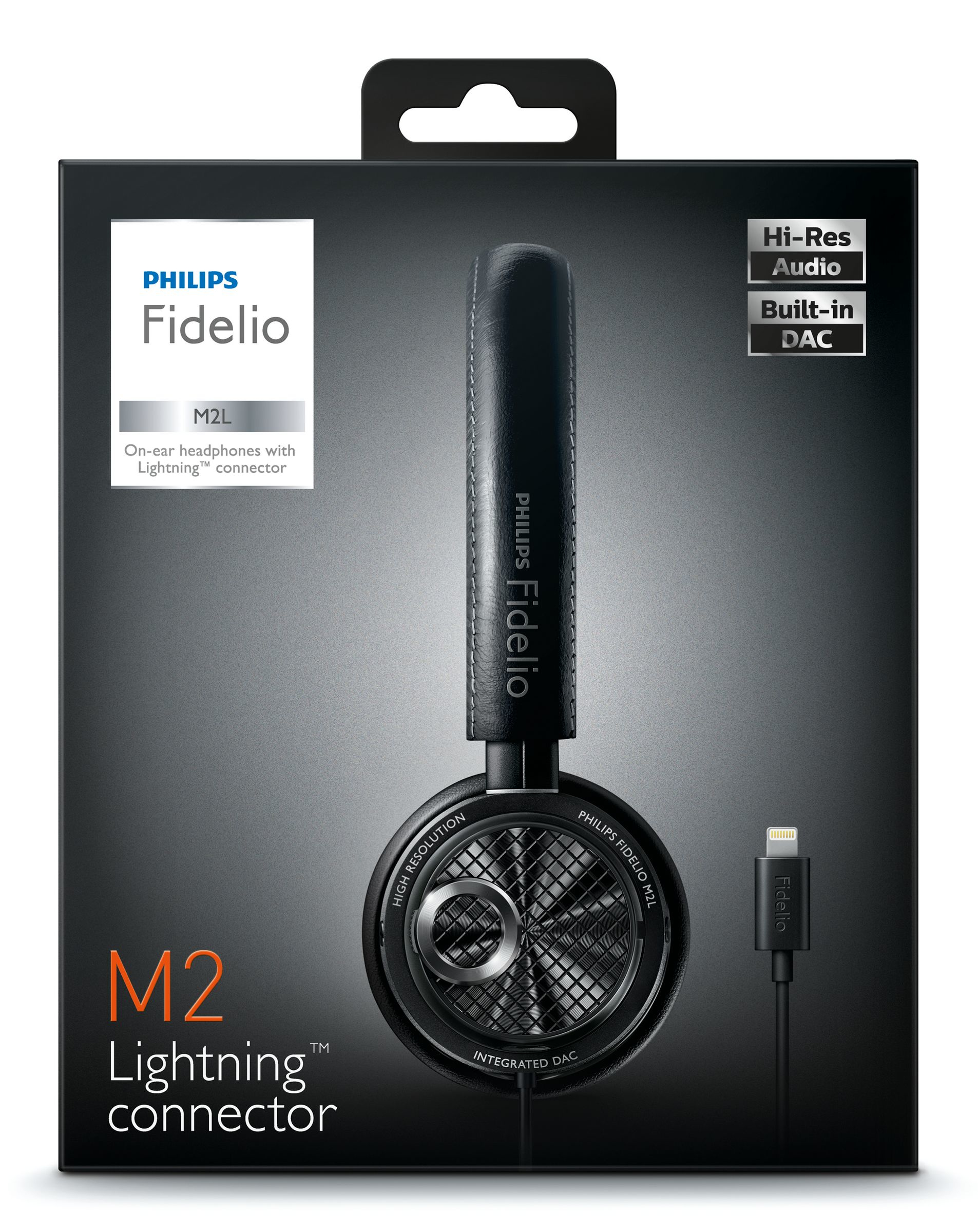 Philips Fidelio Fidelio M2L/27 headphones/headset Wired Head-band Black – image 2