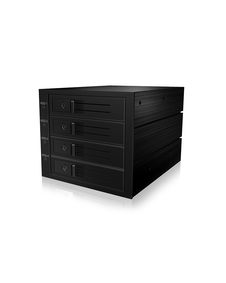 ICY BOX IB-564SAS-12G disk array Black – image 4