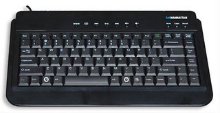 Manhattan 176361 keyboard Office USB ABC Black – image 2