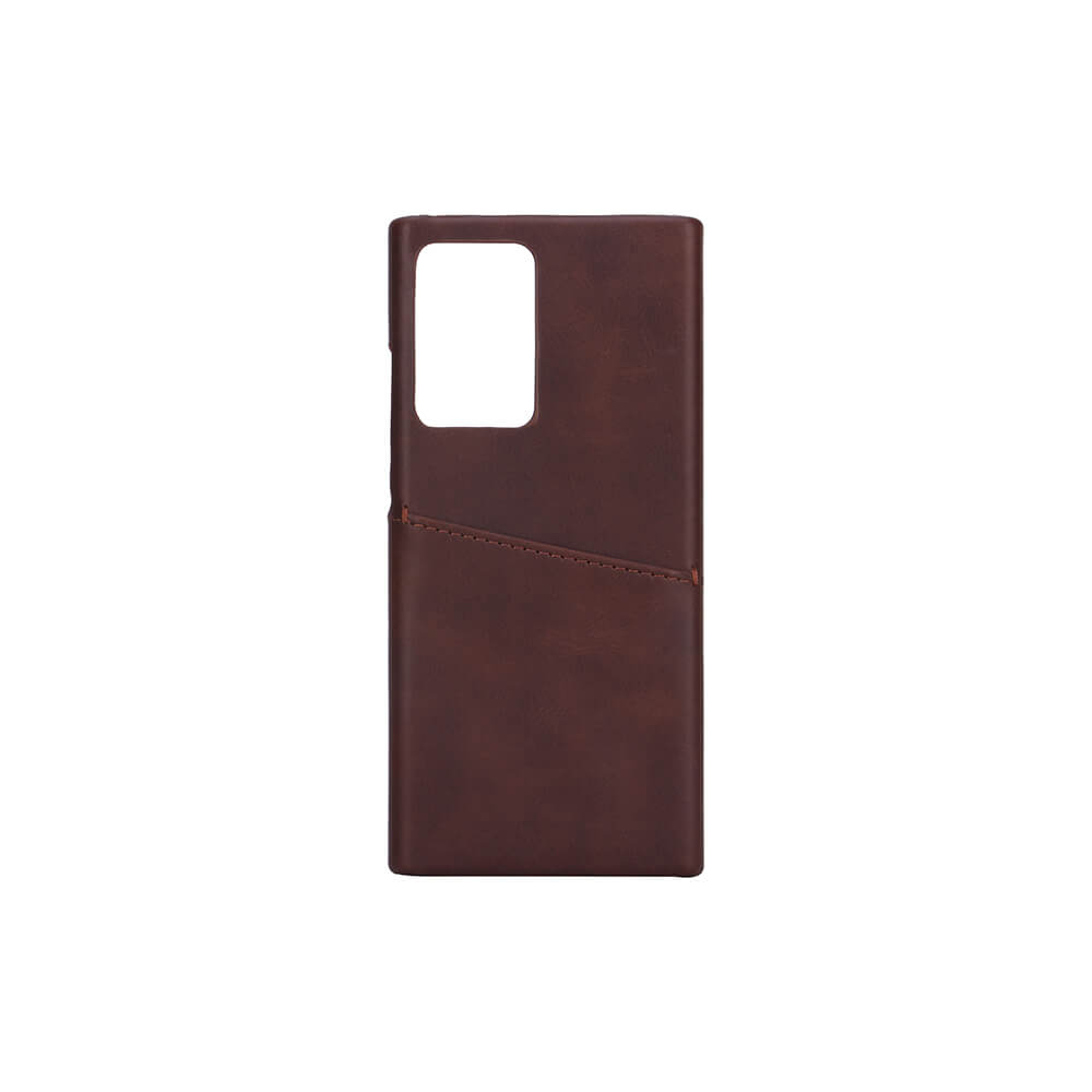 Onsala Mobile Cover Brown with Cardpocket Samsung Note 20 – image 1
