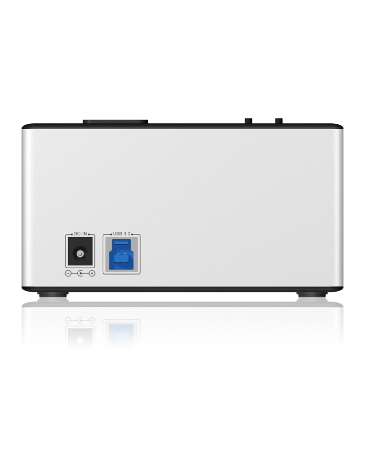 ICY BOX IB-141CL-U3 USB 3.2 Gen 1 (3.1 Gen 1) Type-B Black, Silver – image 2