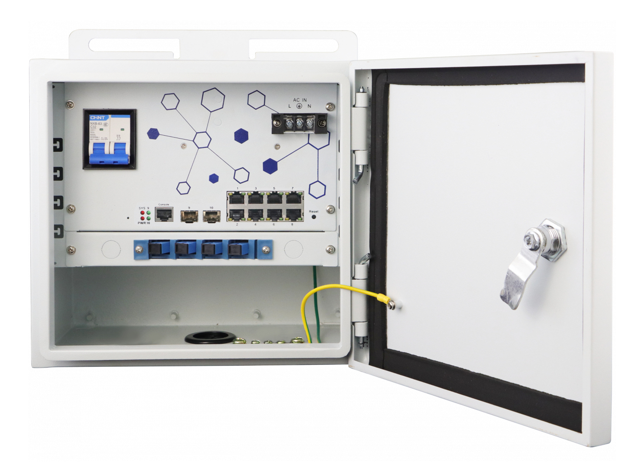 LevelOne OSW-1061 network switch Managed L2 2.5G Ethernet (100/1000/2500) Power over Ethernet (PoE) Black