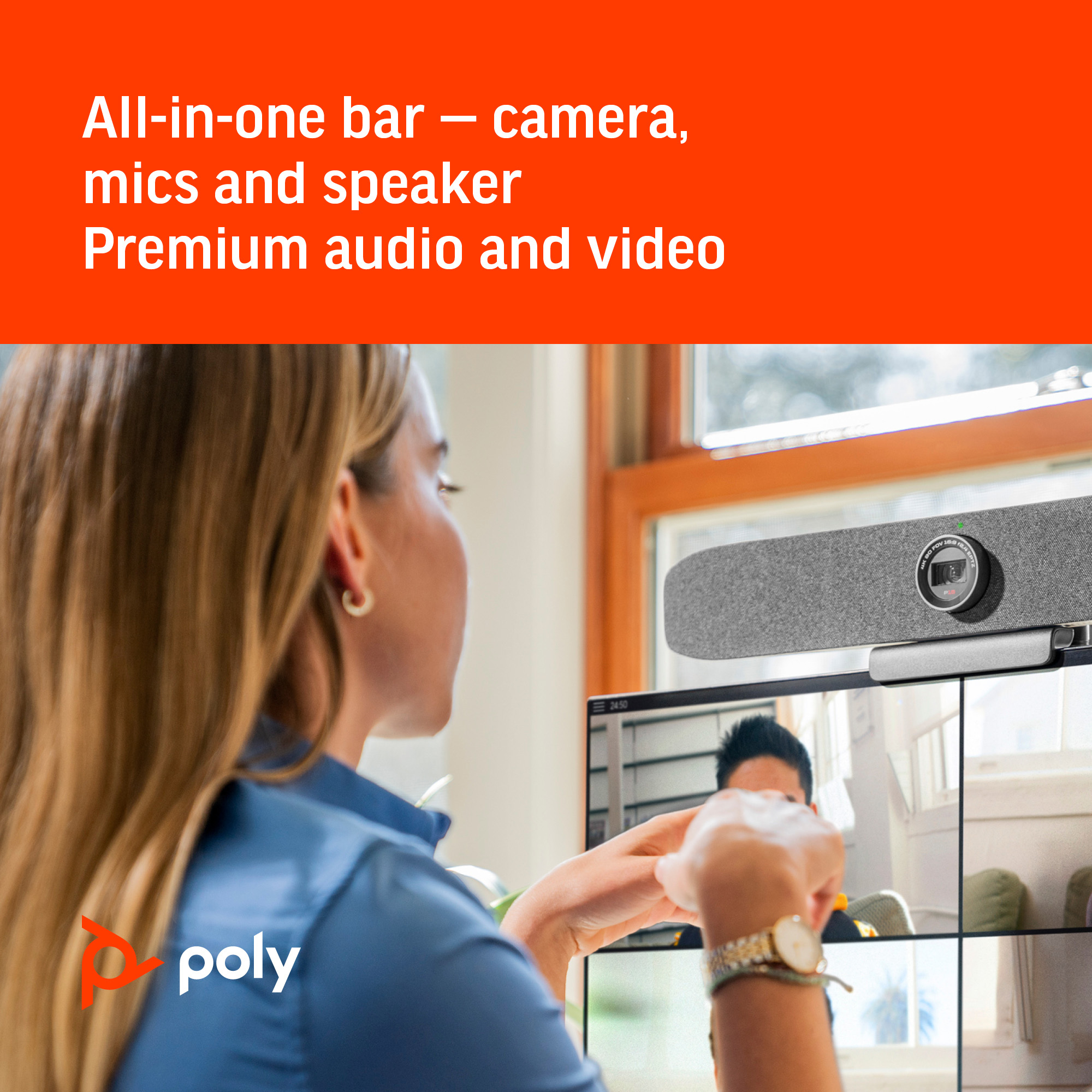 HP Poly Studio P15 USB-C Webcam – image 3