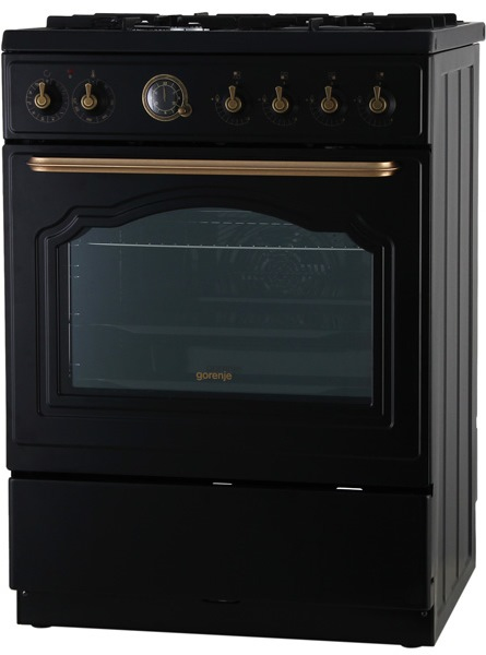 Gorenje K67CLB cooker Freestanding cooker Electric Gas Anthracite – image 7
