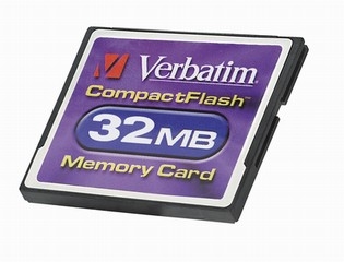 Verbatim Compact Flash Card 32MB