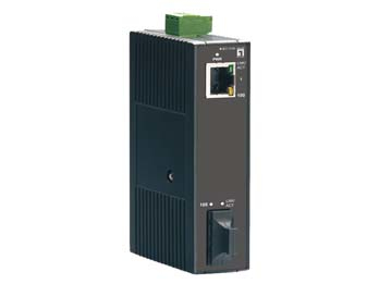LevelOne 10/100 Industrial Media Converter, SC MM 2KM -10 ~ 60C – image 2