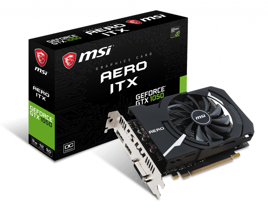 MSI GTX 1050 AERO ITX 3G OC