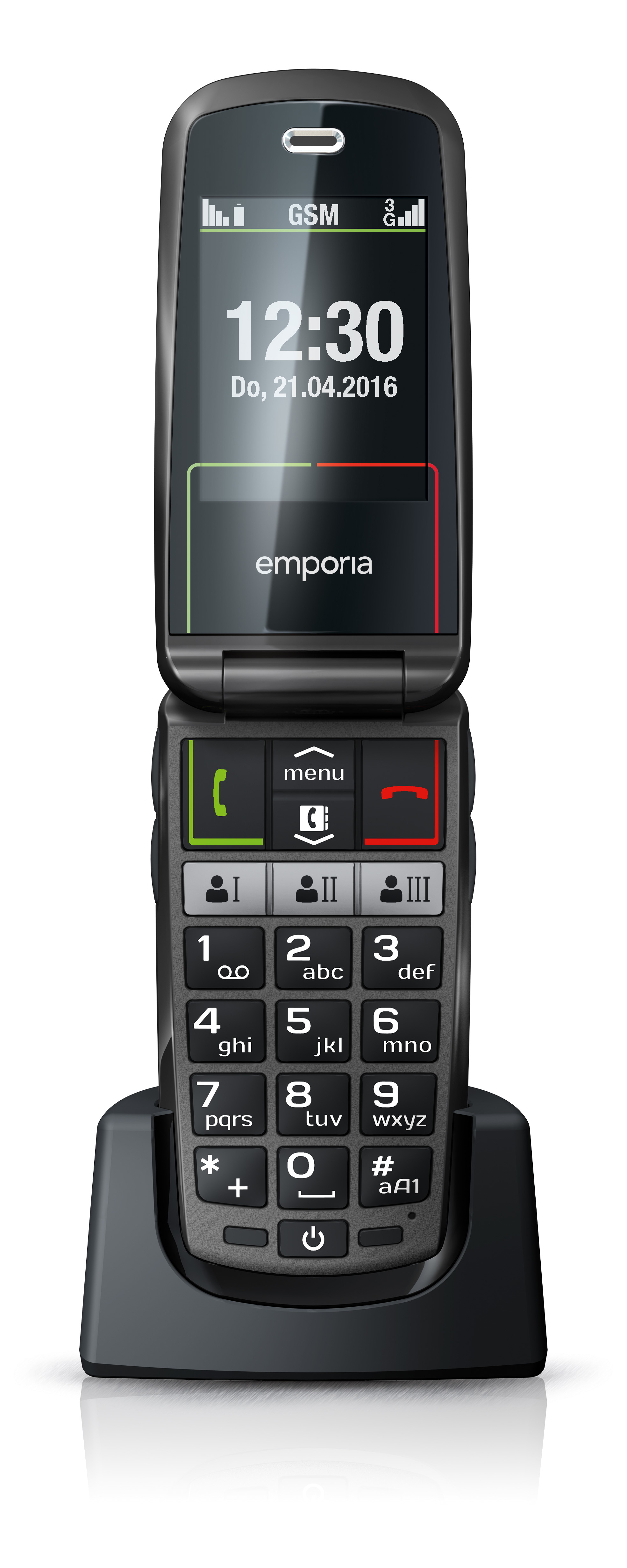 Emporia SELECT 6.1 cm (2.4") 84 g Black Senior phone – image 4