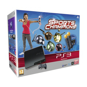Sony Interactive Entertainment PlayStation 3 320GB + 2 Move + Sports Champions