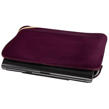 Hama Velour 39.6 cm (15.6") Sleeve case Bordeaux – image 2