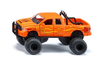 RAM1500 with balloon tyres Maqueta a escala de camioneta Previamente montado 1:50