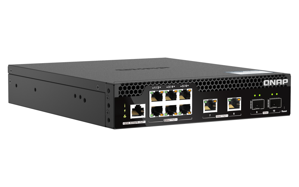 QNAP QSW-M2106PR-2S2T network switch Managed L2 – image 5