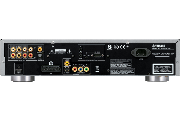 Yamaha DVD-S2700 DVD/Blu-Ray player DVD player Titanium – image 2