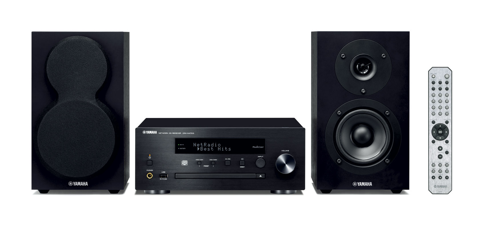 Yamaha MCR-N470D Home audio micro system – image 1