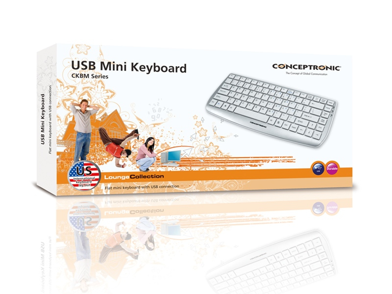 Conceptronic USB Mini Keyboard – image 3