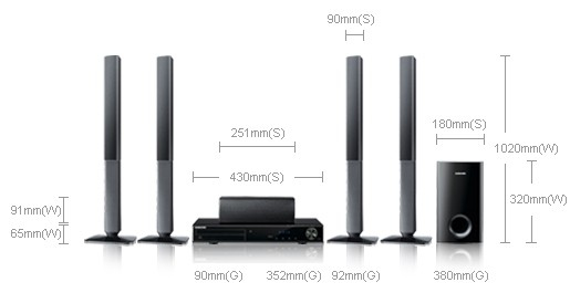 Samsung HT-TZ215 home cinema system – image 4