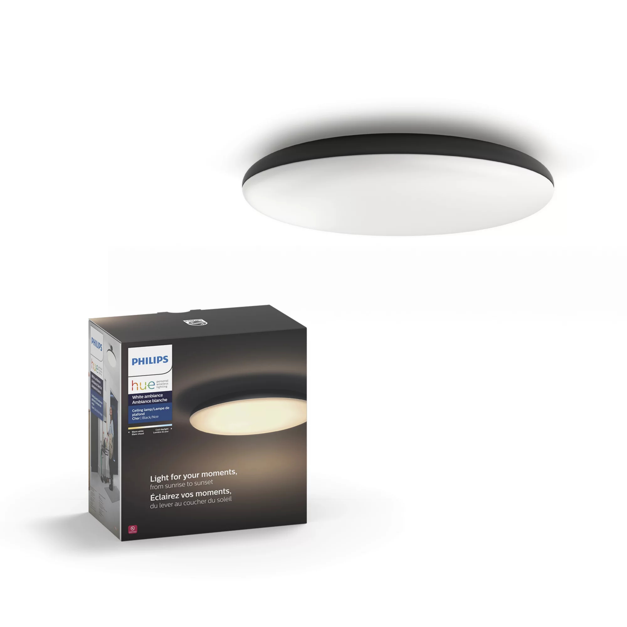 Philips by Signify Philips Hue White ambience 4096730U7 Smart ceiling light Bluetooth/Zigbee