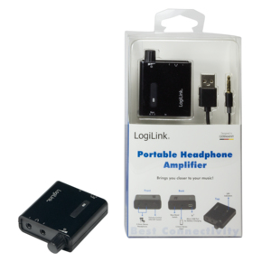 LogiLink UA0272 headphone amplifier Black – image 4