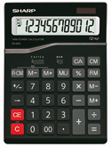 Sharp CH-612 calculator Desktop Basic Black