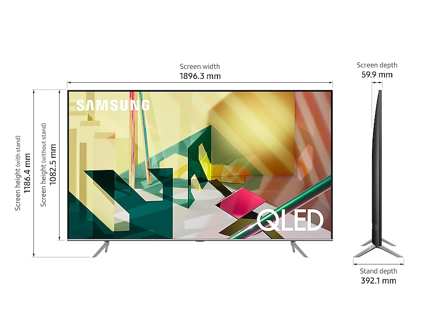 Samsung QA85Q70TAW 2.16 m (85") 4K Ultra HD Smart TV Wi-Fi Black – image 5