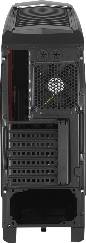 Aerocool AE-GTBE750 computer case Midi Tower Black, Red – image 3