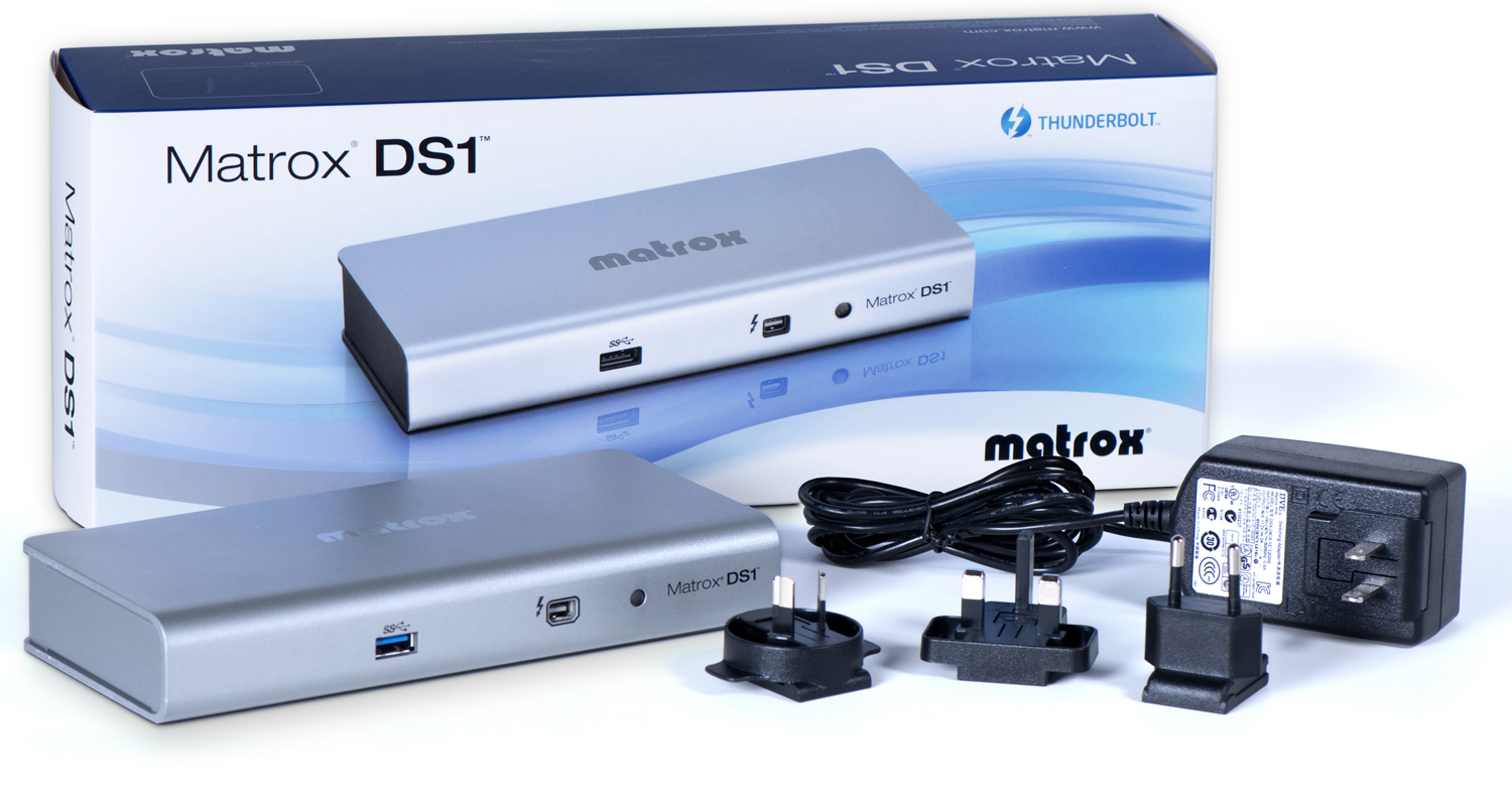 Matrox DS1/DVI Thunderbolt docking station – image 1