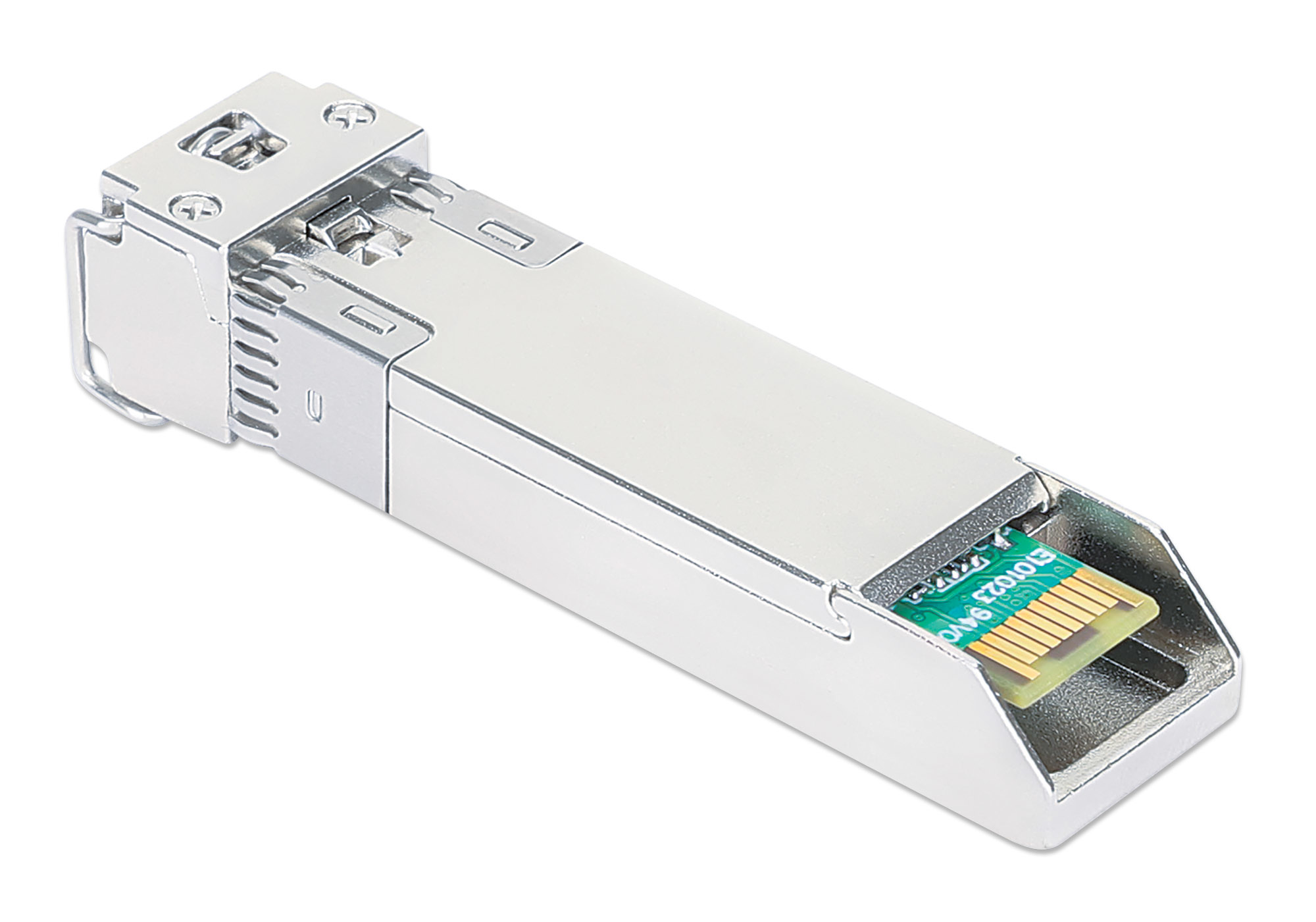 Intellinet 10 Gigabit Fiber SFP+ Optical Transceiver Module 10GBase-LRM (LC) Multi-Mode Port, 220 m (720 ft.), MSA-compliant for Maximum Compatibility, Silver – image 4