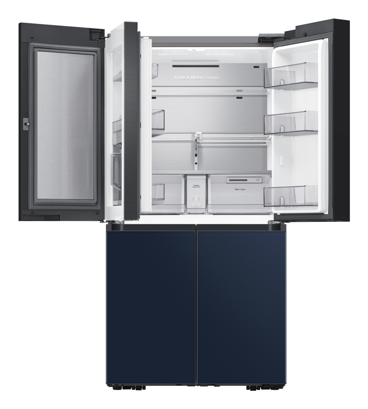 Samsung RF65A96768A/EF side-by-side refrigerator Freestanding – image 4