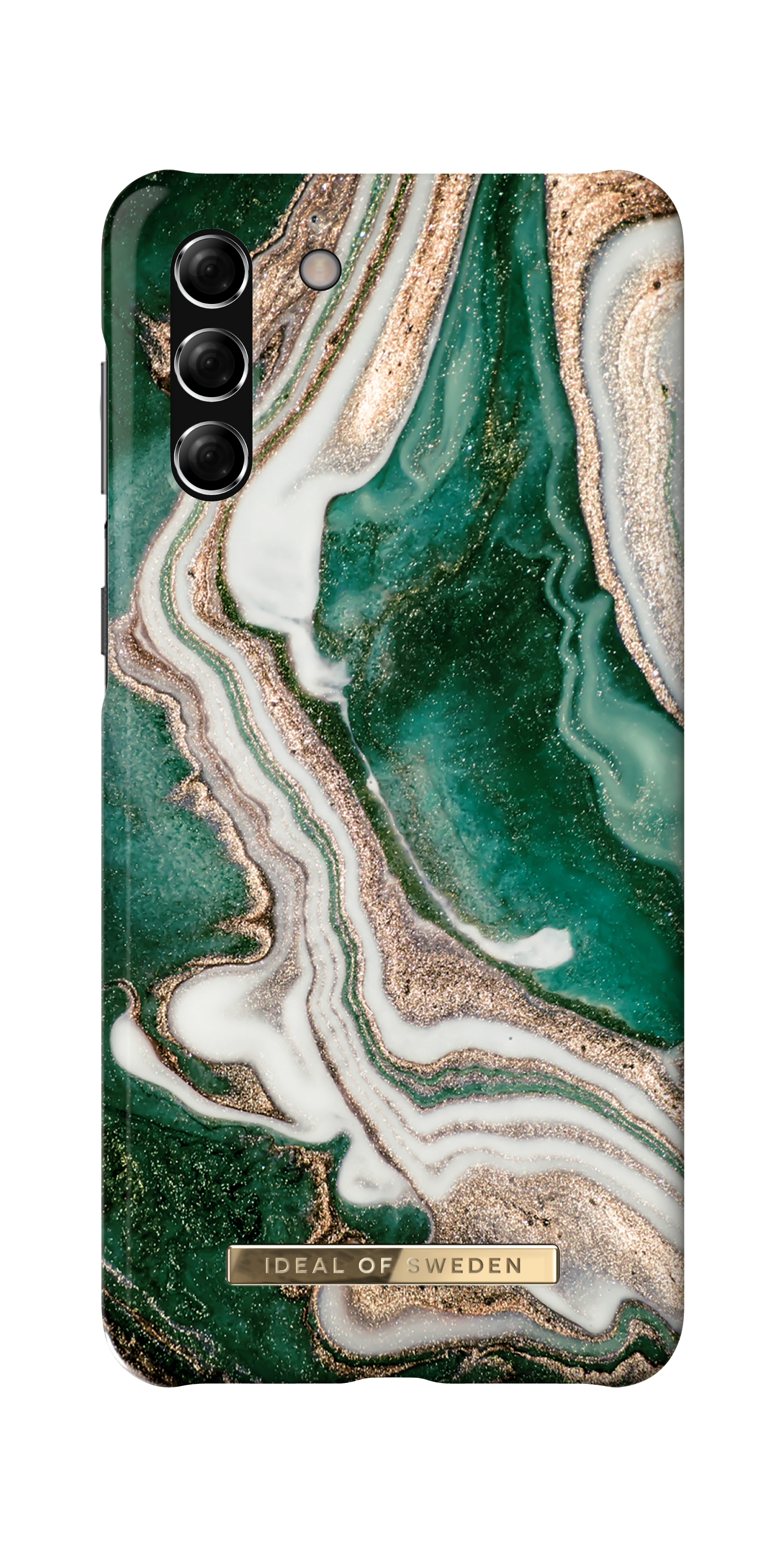 iDeal of Sweden Printed Case Galaxy S21Plus Golden Jade Marble – image 3