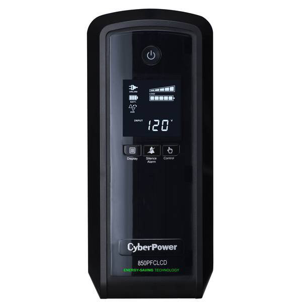 CyberPower CP850PFCLCD uninterruptible power supply (UPS) Line-Interactive 0.85 kVA – image 2
