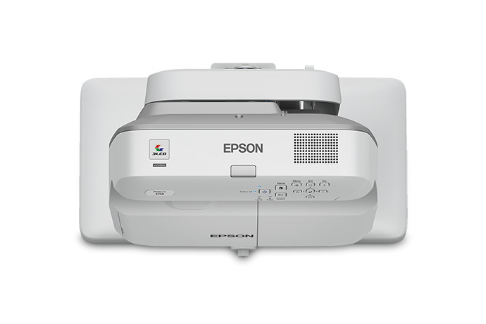 Epson PowerLite 675W Ultra short throw projector 3200 ANSI lumens 3LCD WXGA (1280x800) Grey, White – image 1