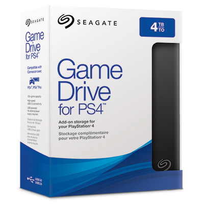 Seagate Game Drive STGD4000400. Capacidade do Disco Rígido: 4000 GB, Tamanho do disco rígido: 2.5". Versão USB: 3.2 Gen 1 