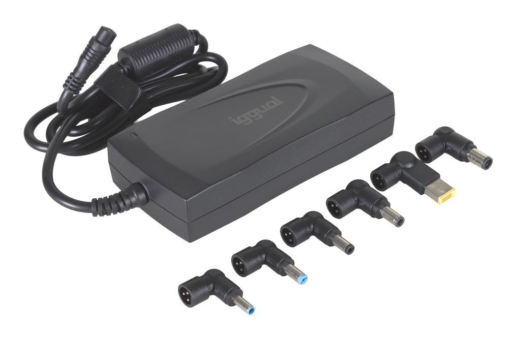 iggual CUA-6T-150W power adapter/inverter Indoor Black – image 3
