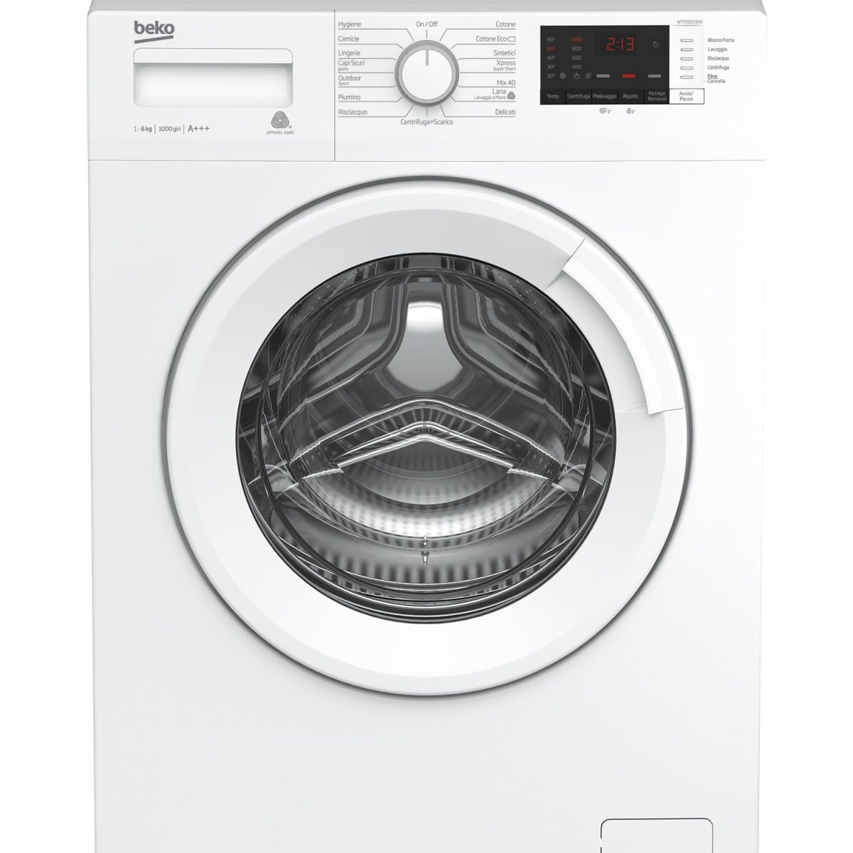 Beko WTXS 61032 W — vue 1 sur 3