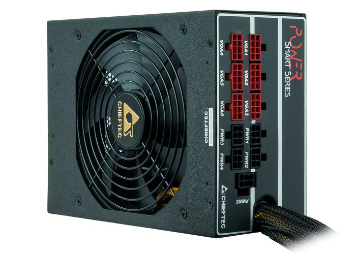 Chieftec GPS-1350C power supply unit 1350 W 20+4 pin ATX PS/2 Black image 5