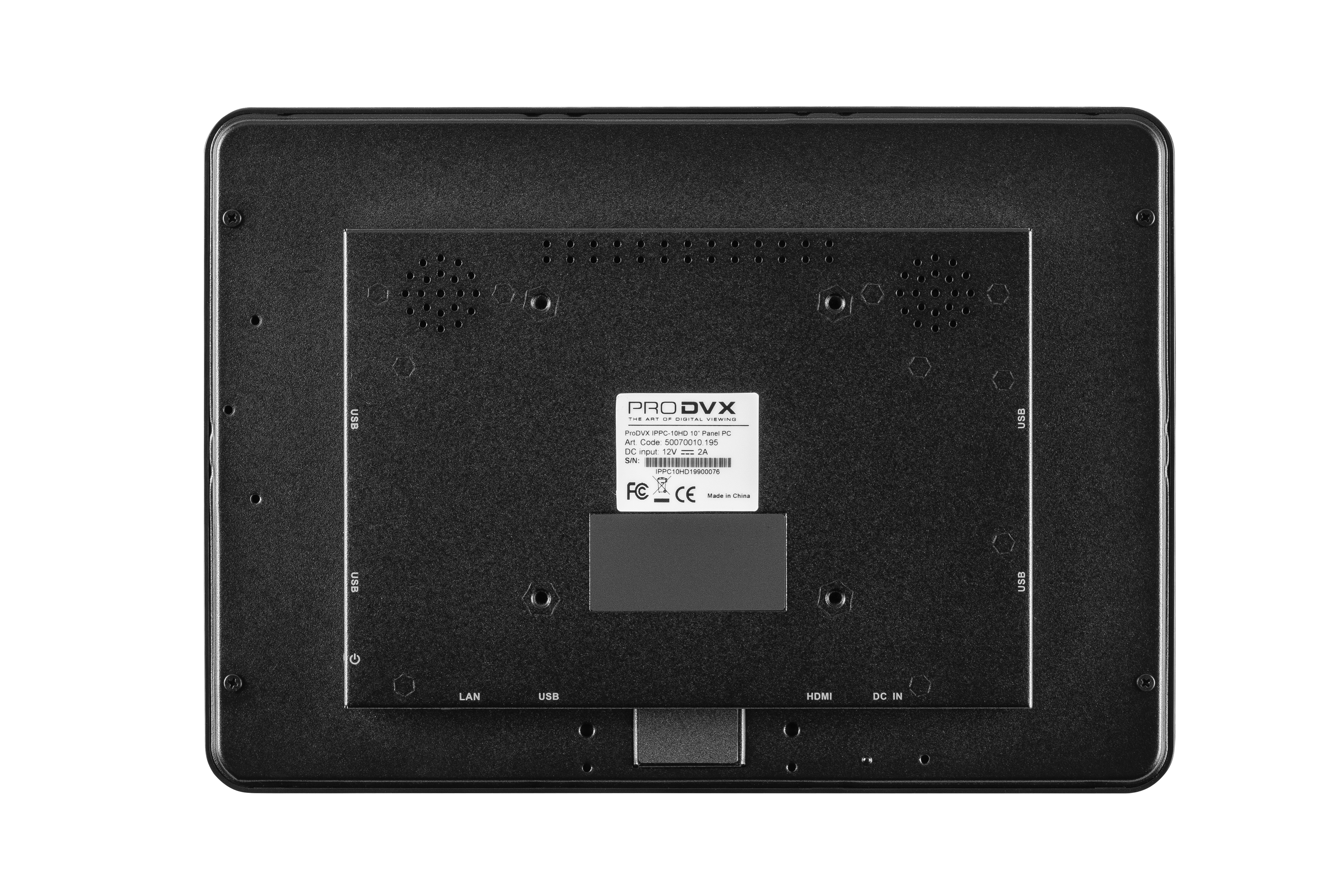ProDVX IPPC-10HD Intel® Celeron® N3160 25.6 cm (10.1″) 1280 x 800 pixels Touchscreen All-in-One tablet PC 4 GB DDR3L-SDRAM 64 GB SSD Windows 8 Wi-Fi 4 (802.11n) Black image 9