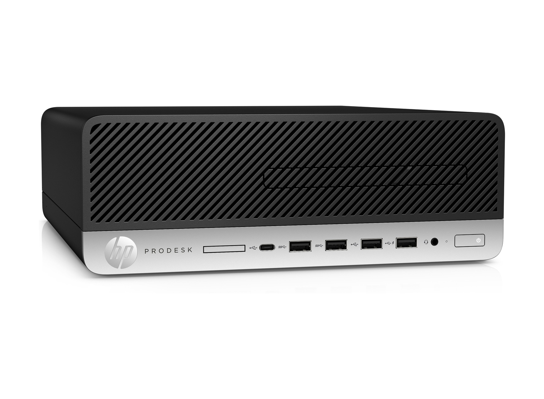 HP ProDesk 600 G3 + EliteDisplay E273q Intel® Core™ i5 i5-7500 8 GB DDR4-SDRAM 1 TB HDD Windows 10 Pro SFF PC Black, Silver image 3