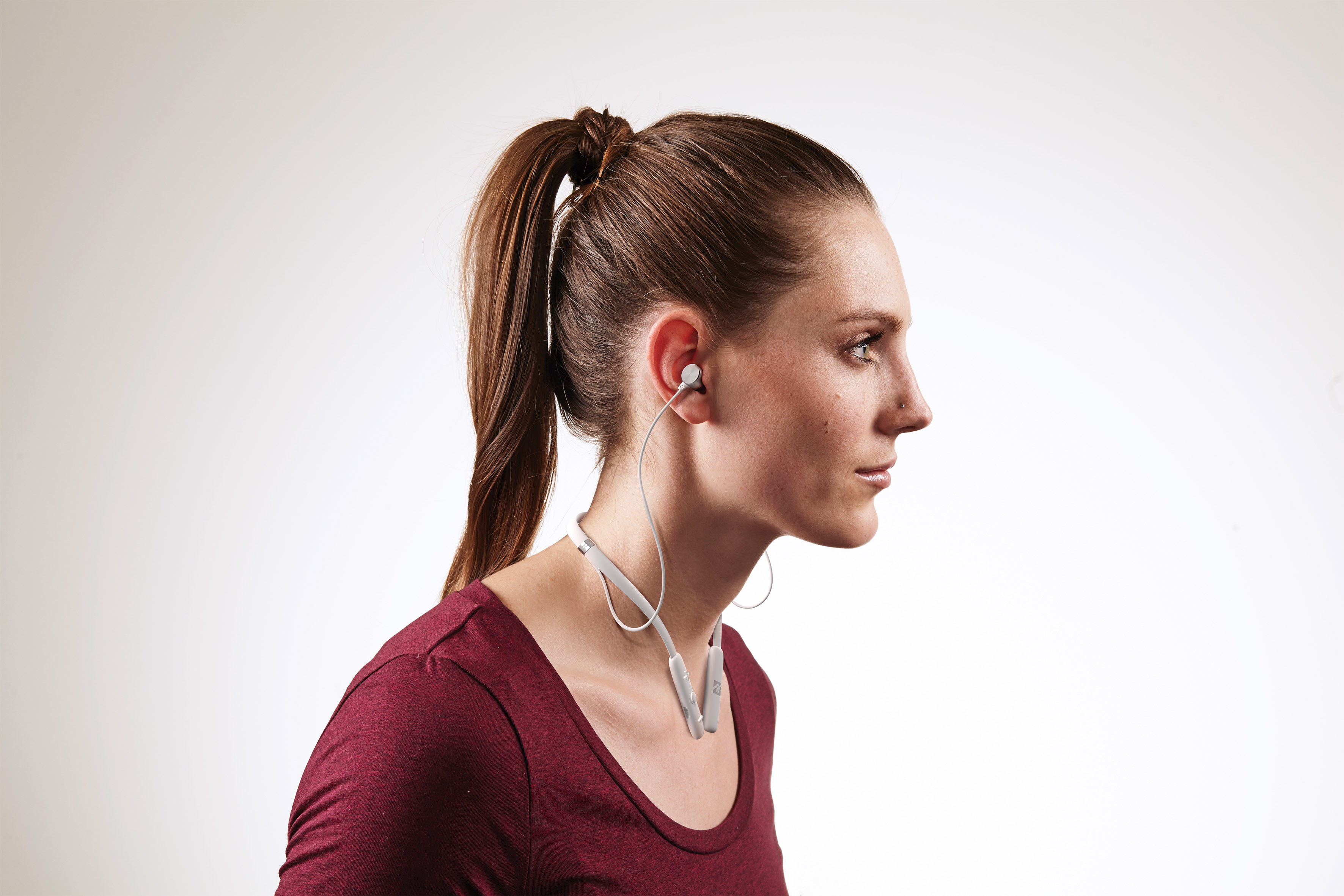 ZAGG Flex Arc Headset Wireless In-ear, Neck-band Calls/Music Bluetooth White image 3