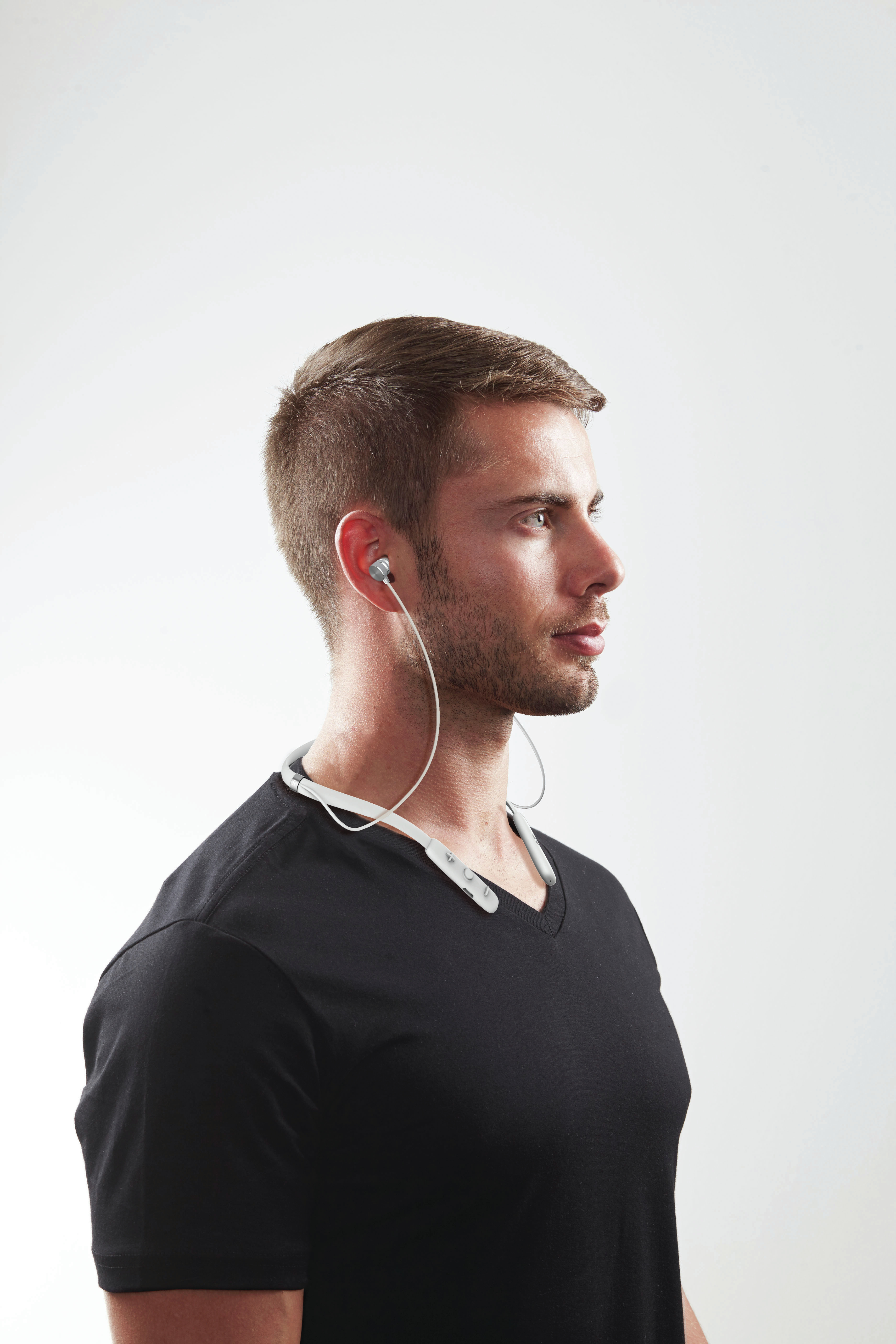 ZAGG Flex Arc Headset Wireless In-ear, Neck-band Calls/Music Bluetooth White image 2